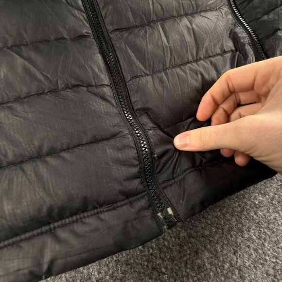 Women's Black Quilted Jacket - Picture 13 of 16